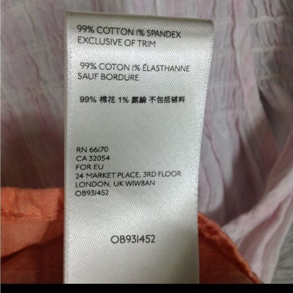 We the Free  Little Bit of Something Ombre Blouse size S - Picture 5 of 5